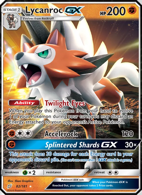 Lycanroc GX #82/181