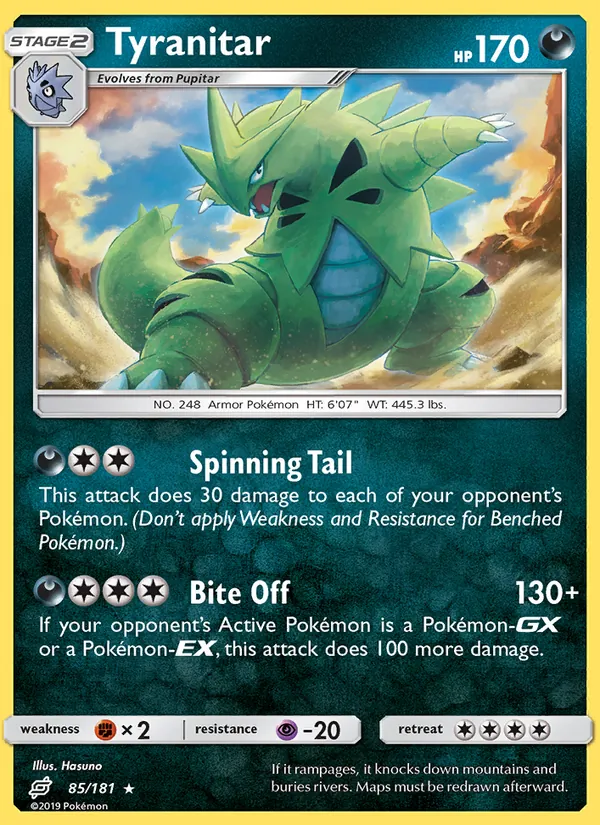 Tyranitar #85/181