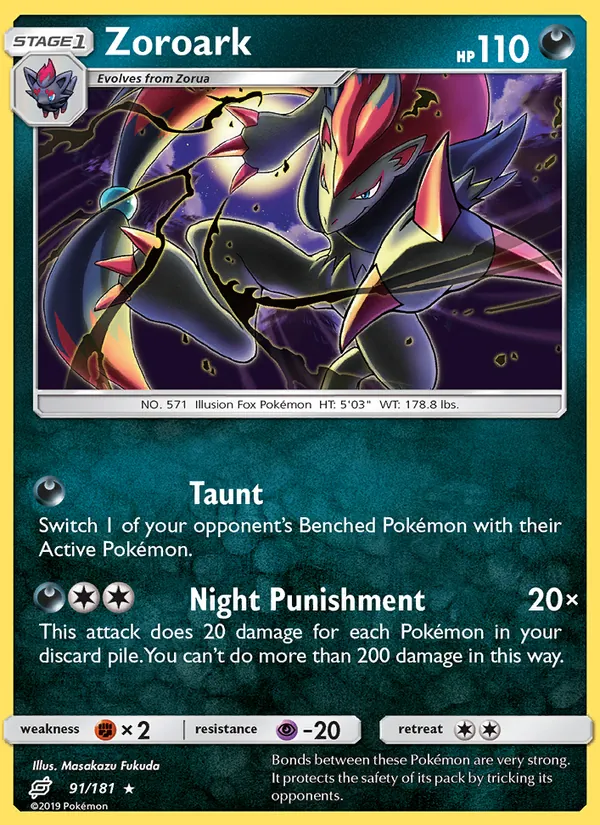 Zoroark #91/181