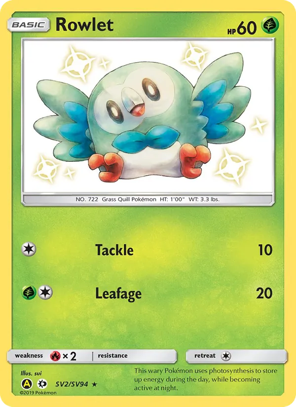 Rowlet #SV2/94