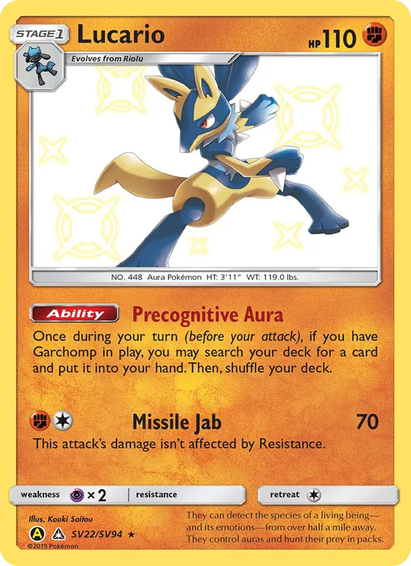 Lucario #SV22/94
