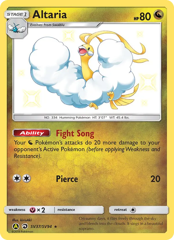 Altaria #SV37/94