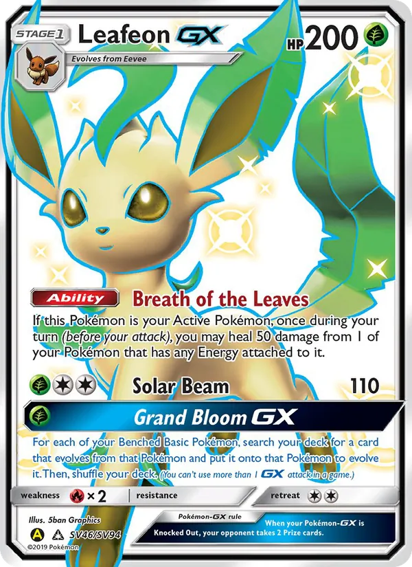Leafeon-GX #SV46/94