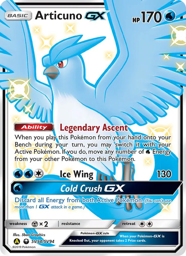 Articuno-GX #SV54/94