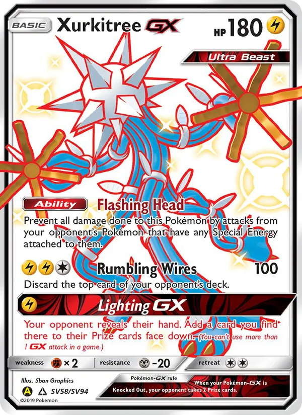 Xurkitree-GX #SV58/94