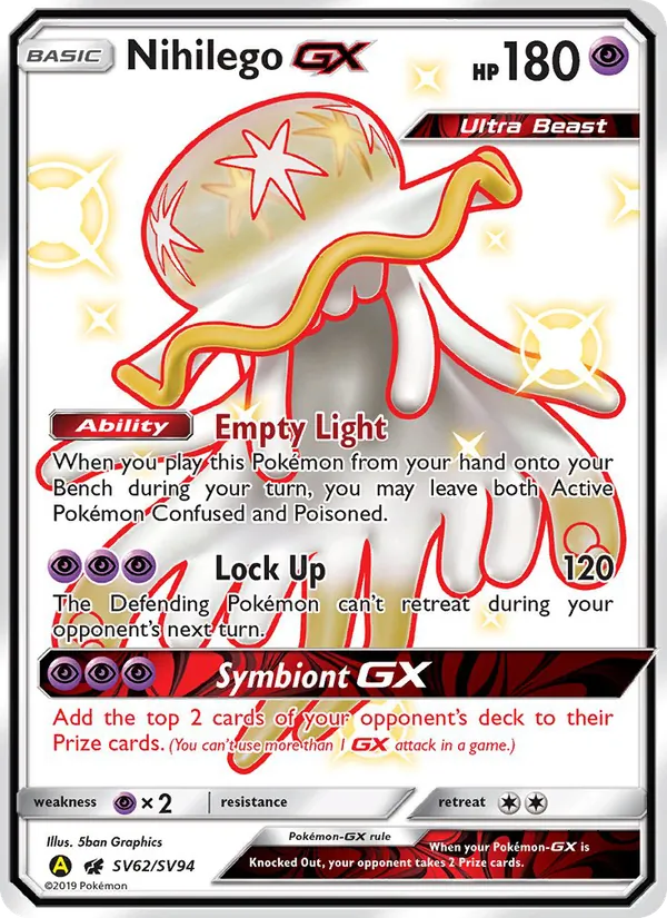 Nihilego-GX #SV62/94