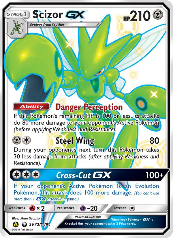 Scizor-GX #SV72/94