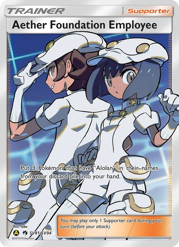 Aether Foundation Employee #SV81/94