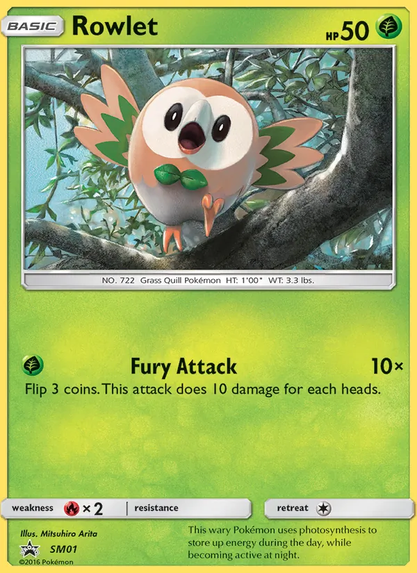 Rowlet #SM01/248