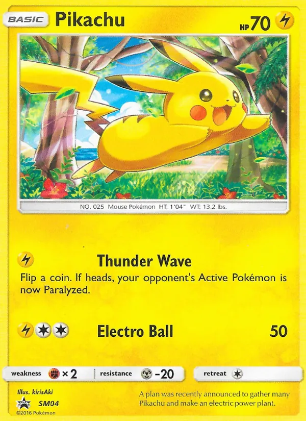 Pikachu #SM04/248
