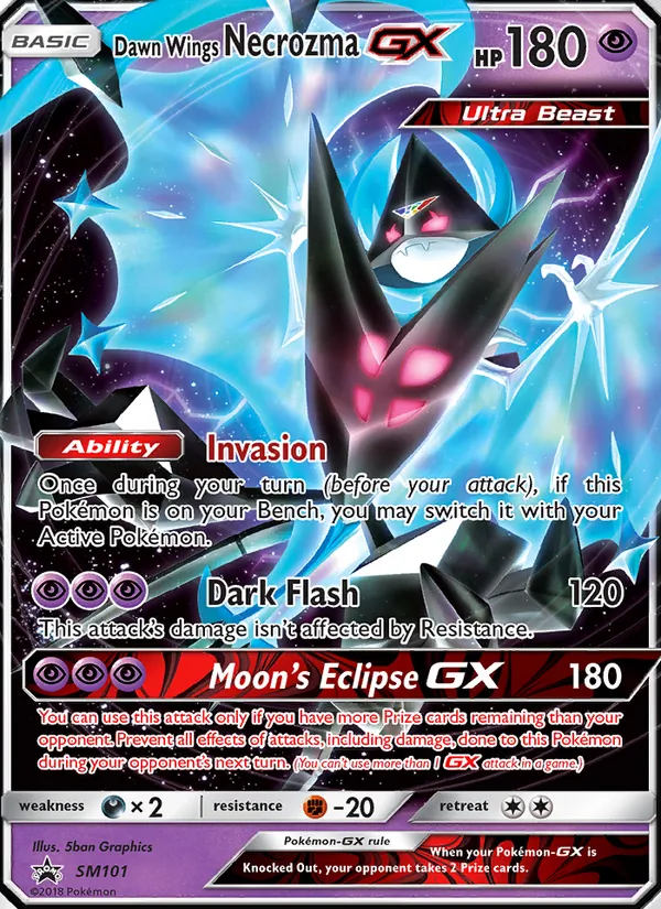 Dawn Wings Necrozma GX #SM101/248