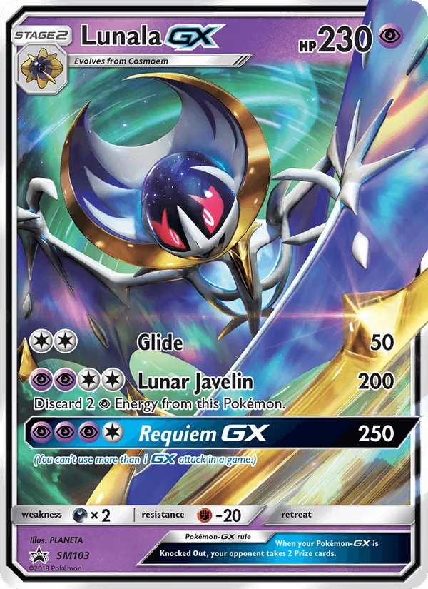 Lunala GX #SM103/248