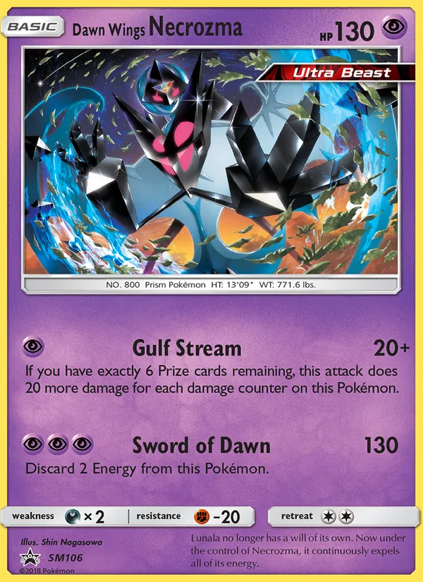 Dawn Wings Necrozma #SM106/248