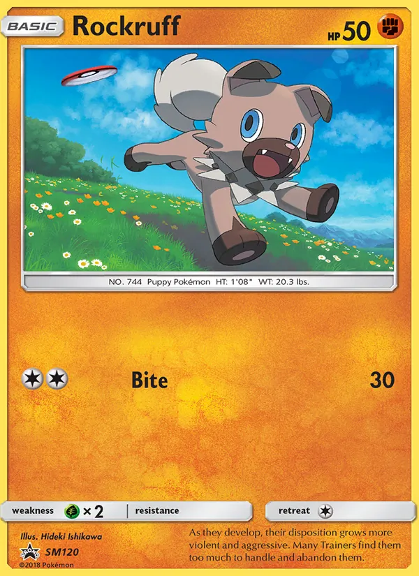 Rockruff #SM120/248