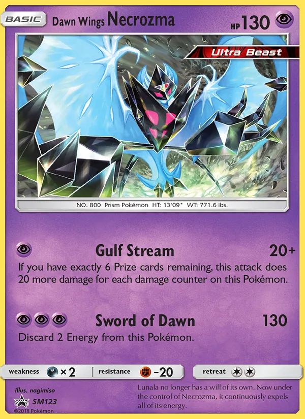 Dawn Wings Necrozma #SM123/248