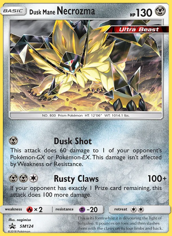 Dusk Mane Necrozma #SM124/248