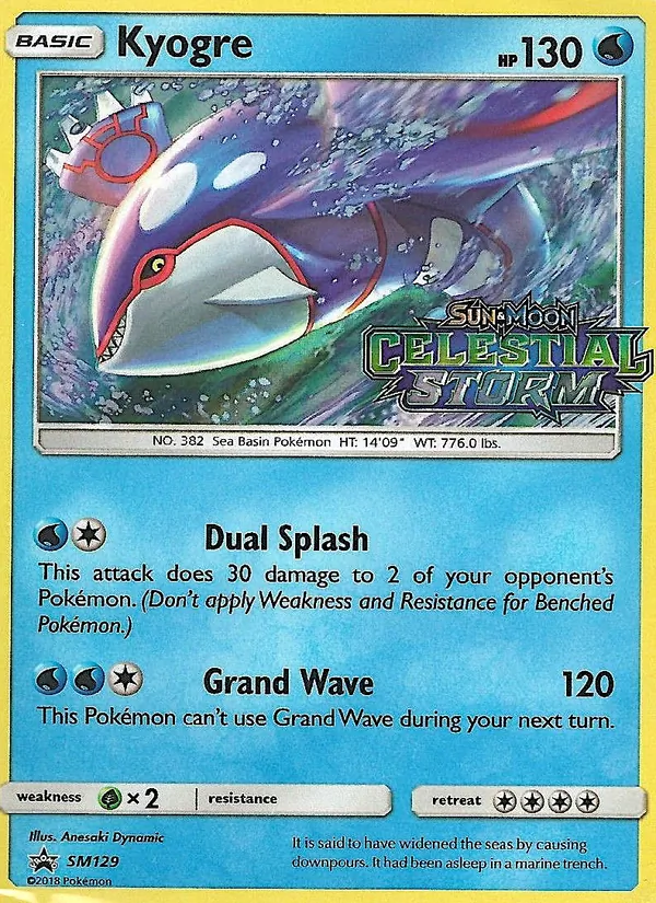 Kyogre #SM129/248