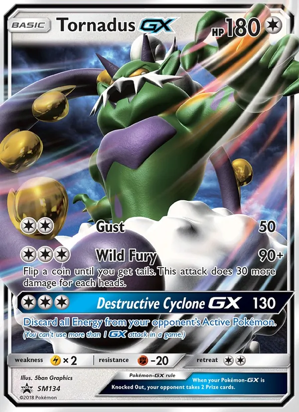 Tornadus GX #SM134/248