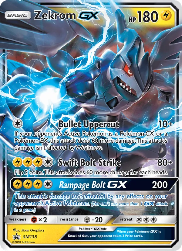Zekrom GX #SM138/248