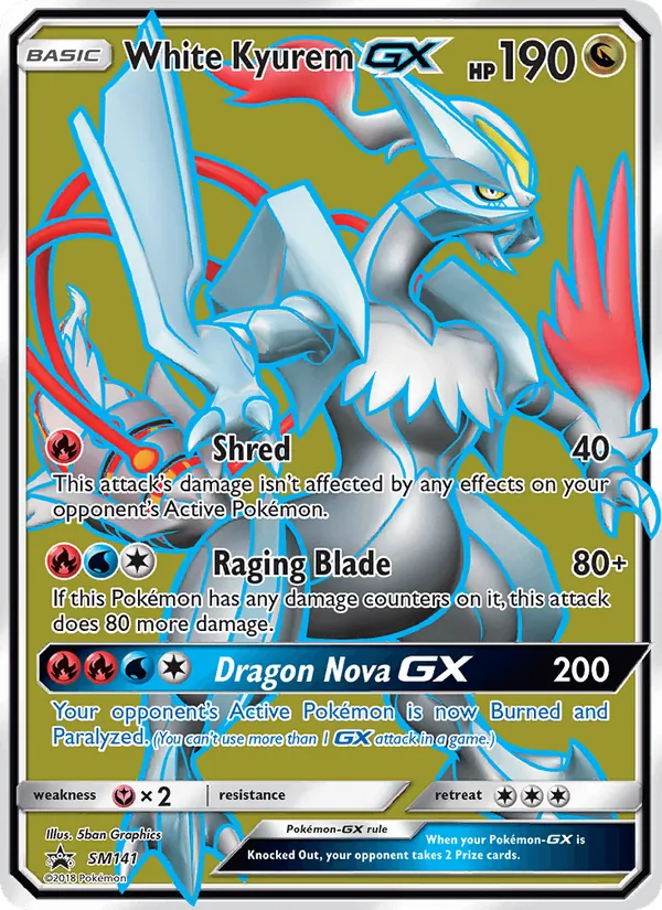 White Kyurem GX #SM141/248