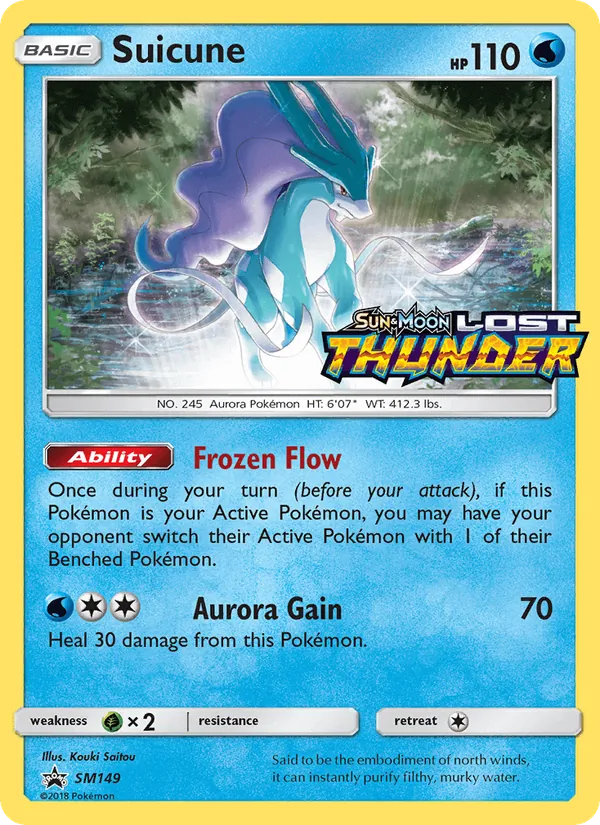 Suicune #SM149/248