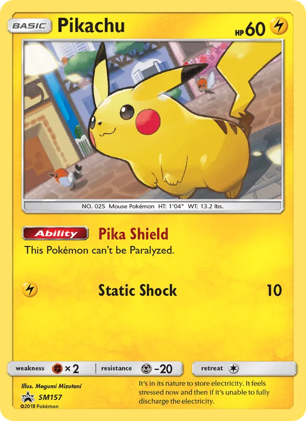 Pikachu #SM157/248