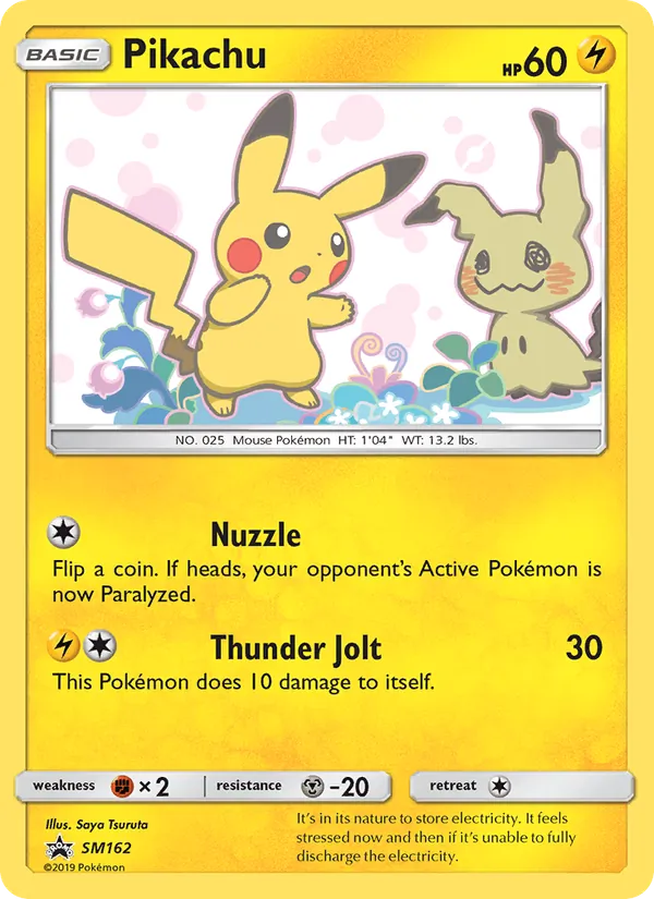 Pikachu #SM162/248