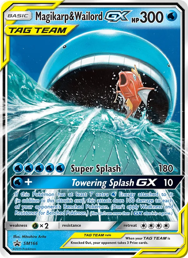 Magikarp & Wailord GX #SM166/248