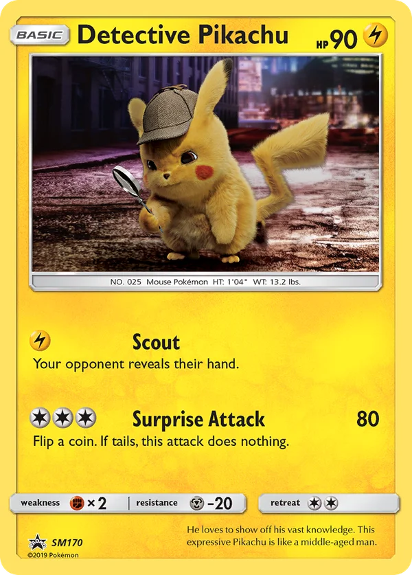 Detective Pikachu #SM170/248