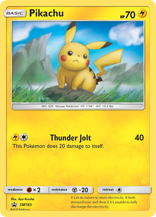 Pikachu #SM183/248
