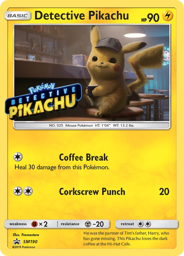 Detective Pikachu #SM190/248