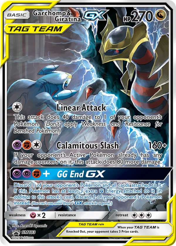 Garchomp & Giratina GX #SM193/248