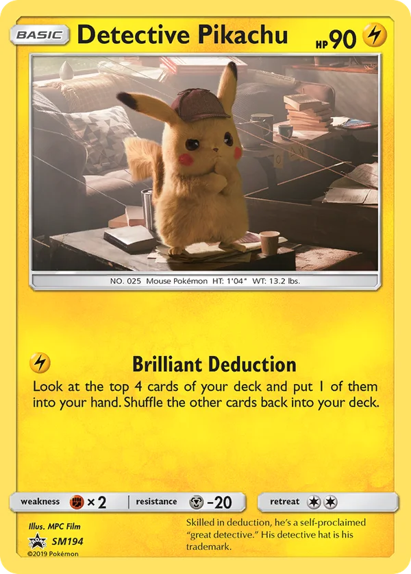 Detective Pikachu #SM194/248