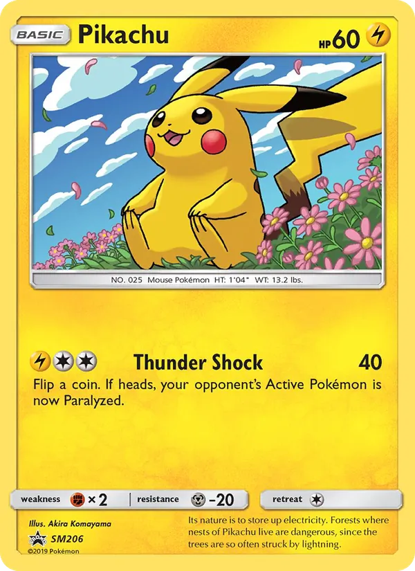 Pikachu #SM206/248