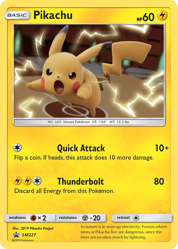 Pikachu #SM227/248