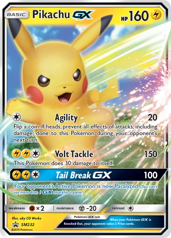 Pikachu GX #SM232/248