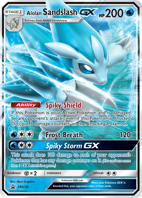 Alolan Sandslash GX #SM236/248