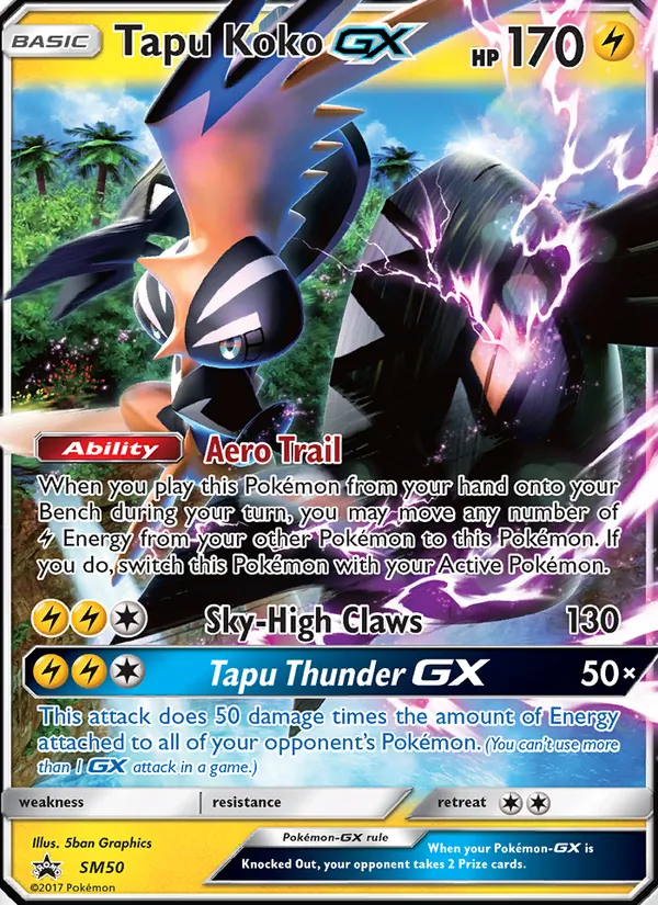 Tapu Koko GX #SM50/248