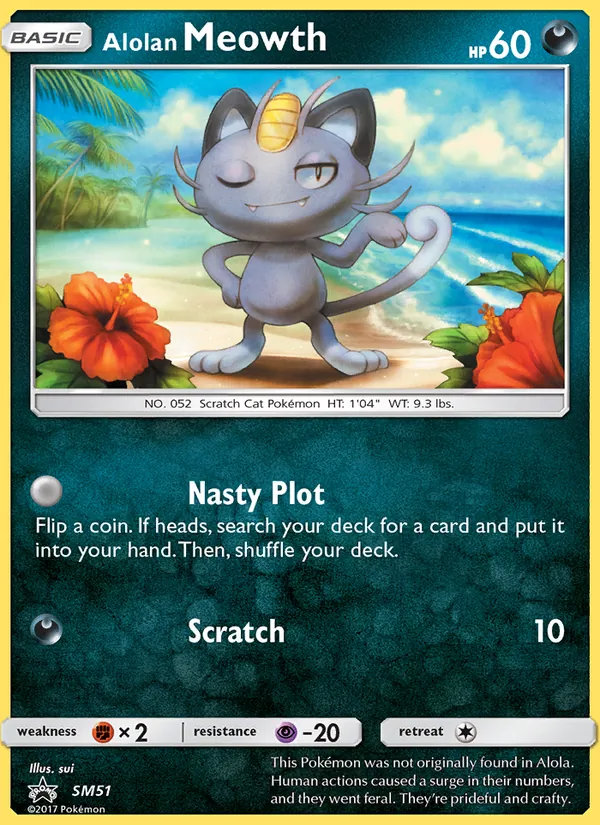 Alolan Meowth #SM51/248