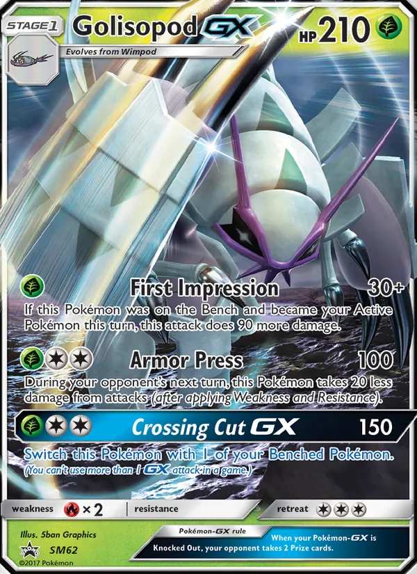 Golisopod GX #SM62/248