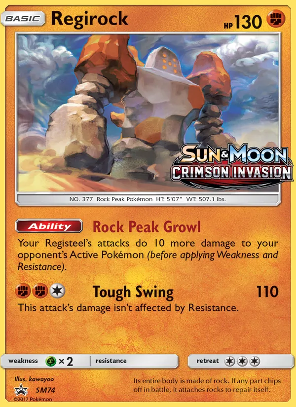 Regirock #SM74/248