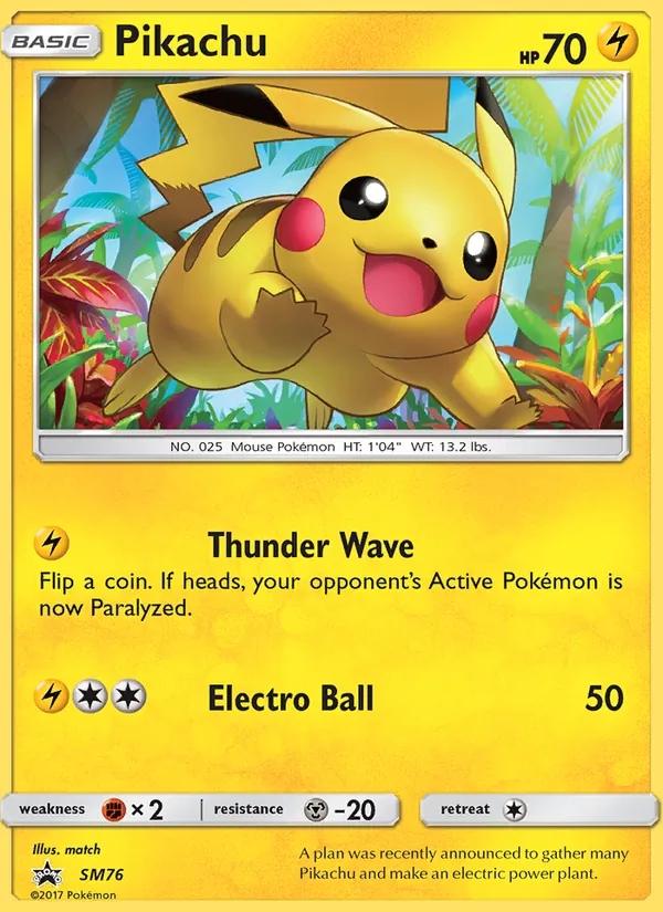 Pikachu #SM76/248