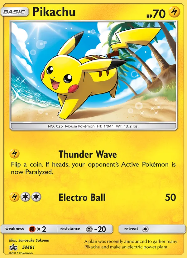 Pikachu #SM81/248