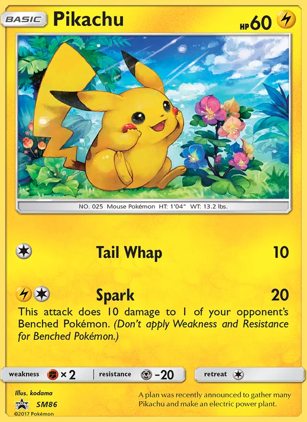 Pikachu #SM86/248
