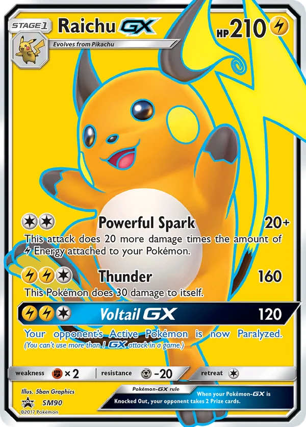 Raichu GX #SM90/248