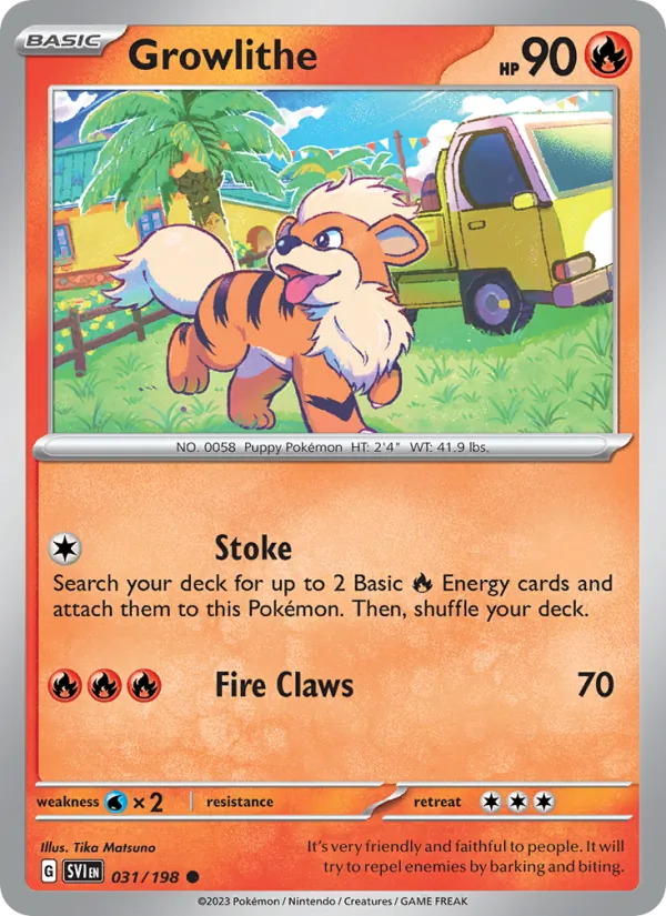 Growlithe #31/198