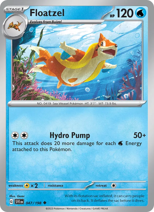 Floatzel #47/198