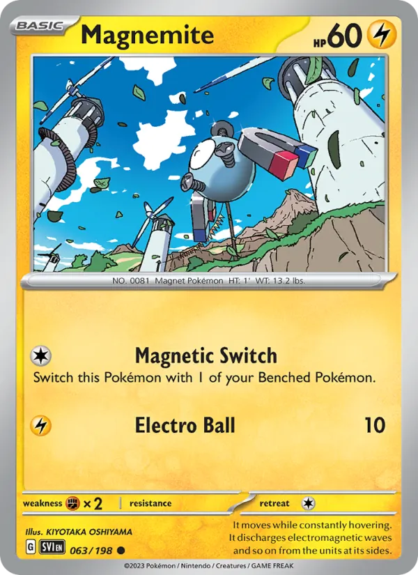 Magnemite #63/198