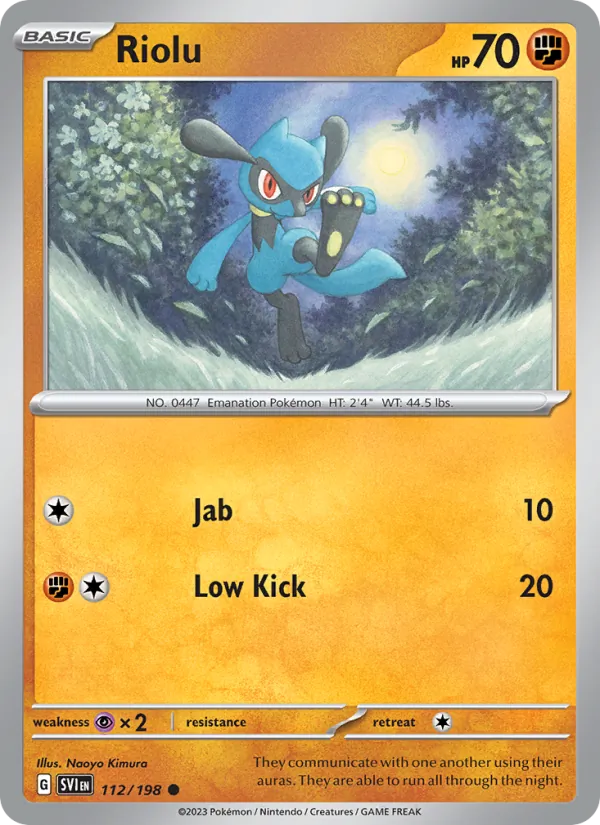 Riolu #112/198