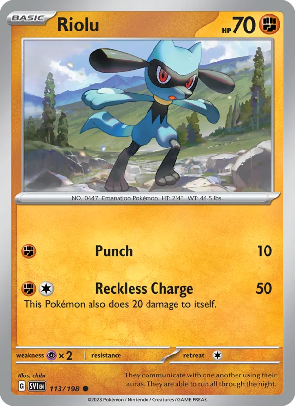 Riolu #113/198